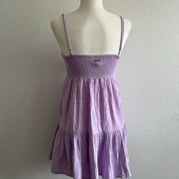 Billabong  Women's Wave After Wave Mini Dress - Small - Lilac - Picture 4 of 9